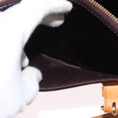 Louis Vuitton Rosewood Avenue Handbag Monogram Vernis, BROWN, PATENT_LEATHER, Shoulder bag