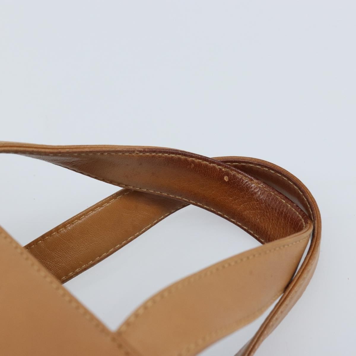 Loewe Anagram handbag Leather, Brown, Leather, Handbag