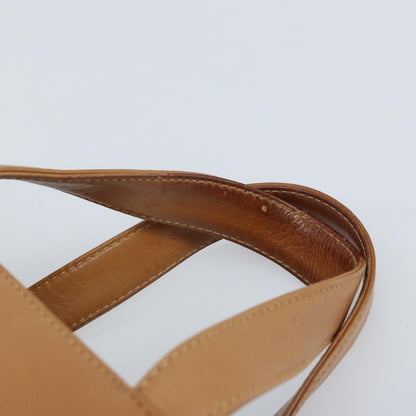 Loewe Anagram handbag Leather, Brown, Leather, Handbag