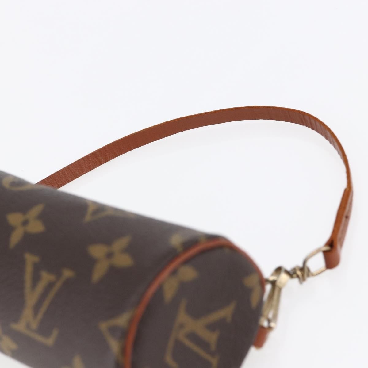 Louis Vuitton Papillon Pochette Monogram Canvas, BROWN, CANVAS, Handbag
