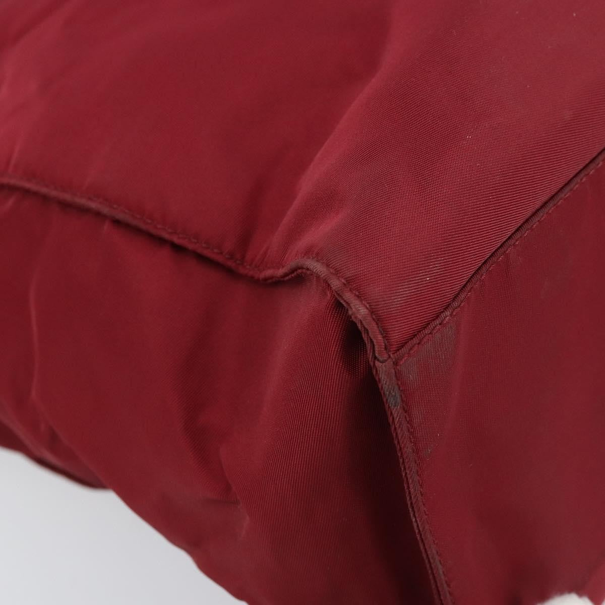 Prada Vintage Tote Tessuto, RED, NYLON, Tote bag