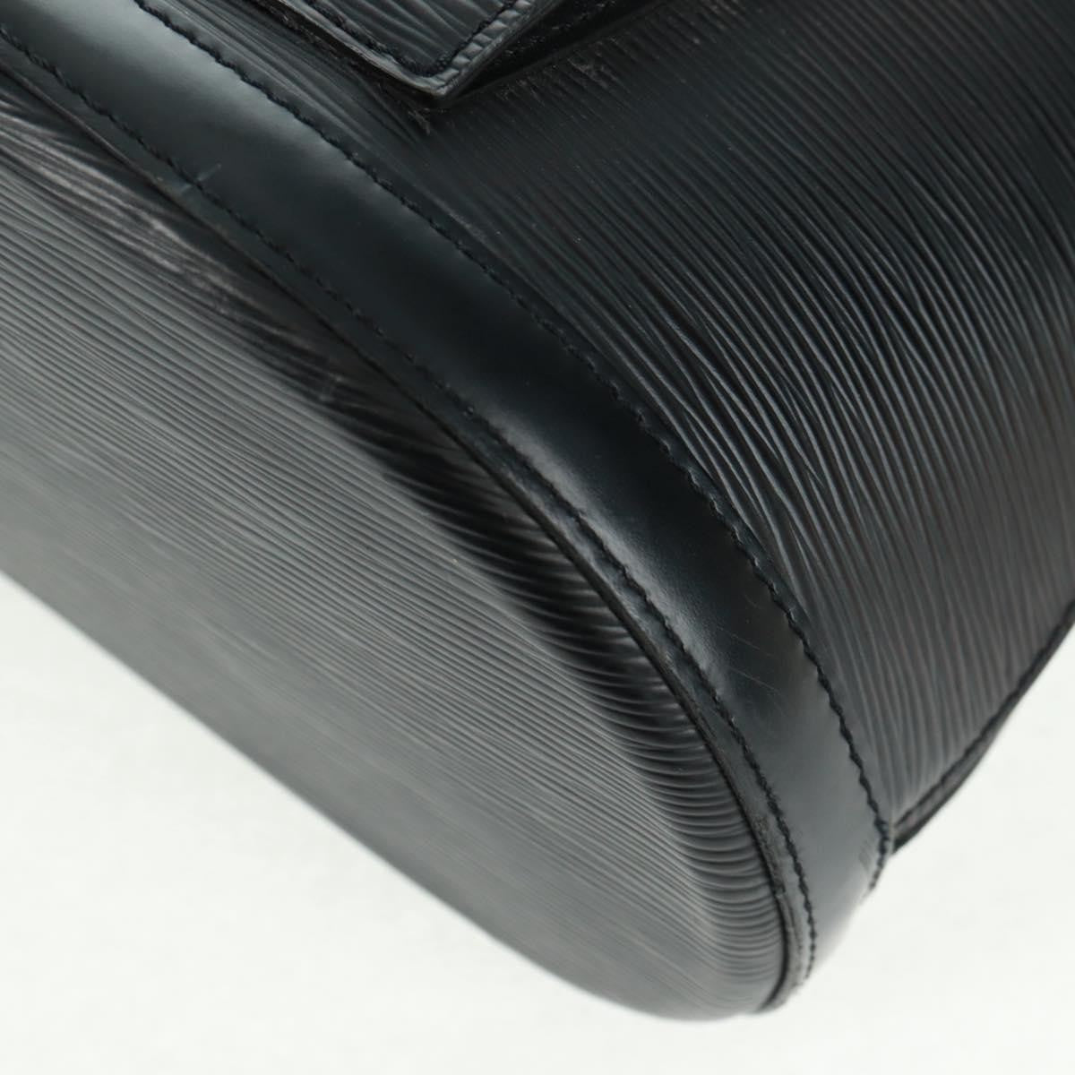 Louis Vuitton Gobelins Backpack Epi Leather, BLACK, LEATHER, Backpack