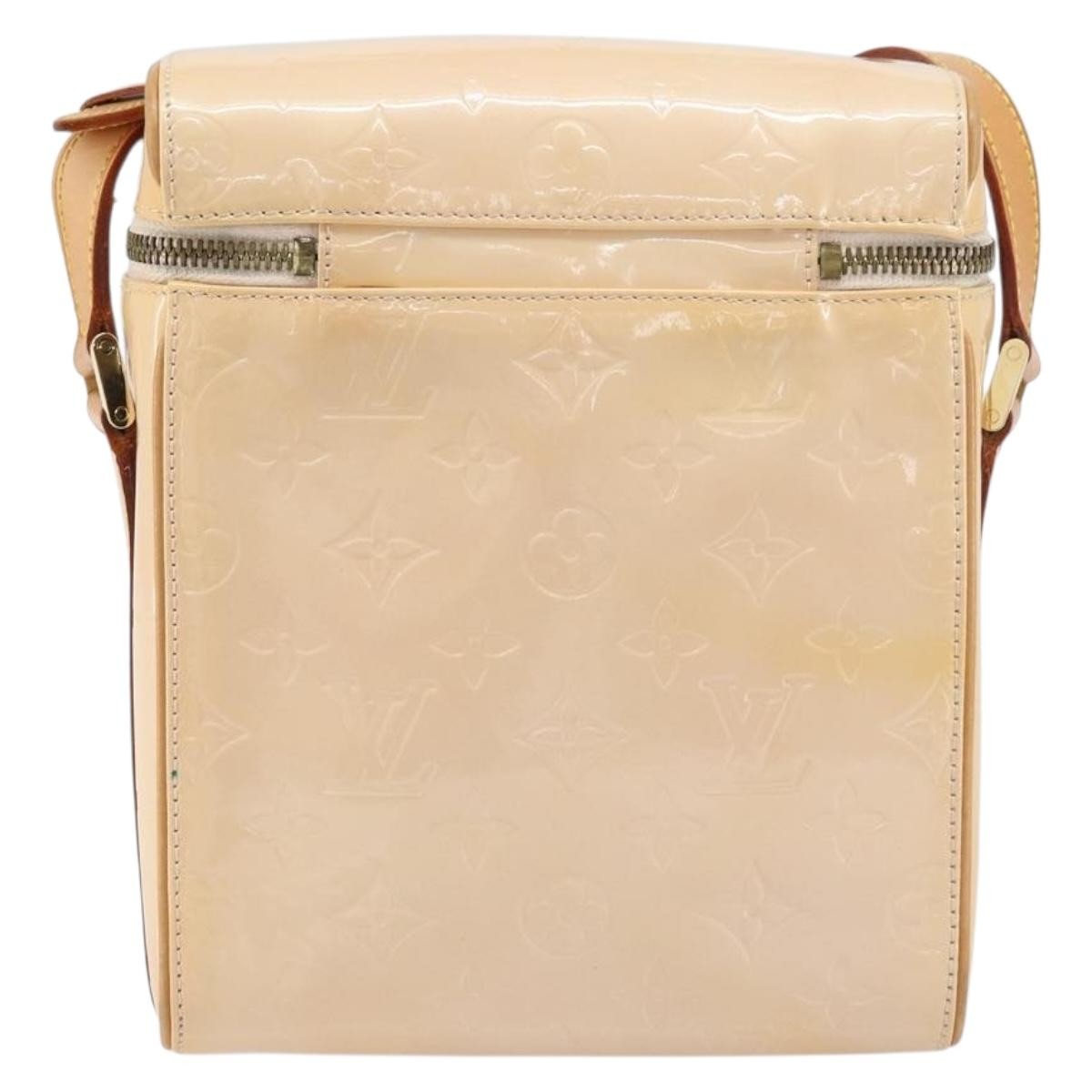 Louis Vuitton Sullivan Handbag Monogram Vernis, Pink, Patent Leather, Shoulder Bag