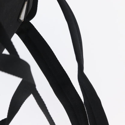 Prada Single Buckle Pocket Backpack Tessuto, BLACK, NYLON, Backpack