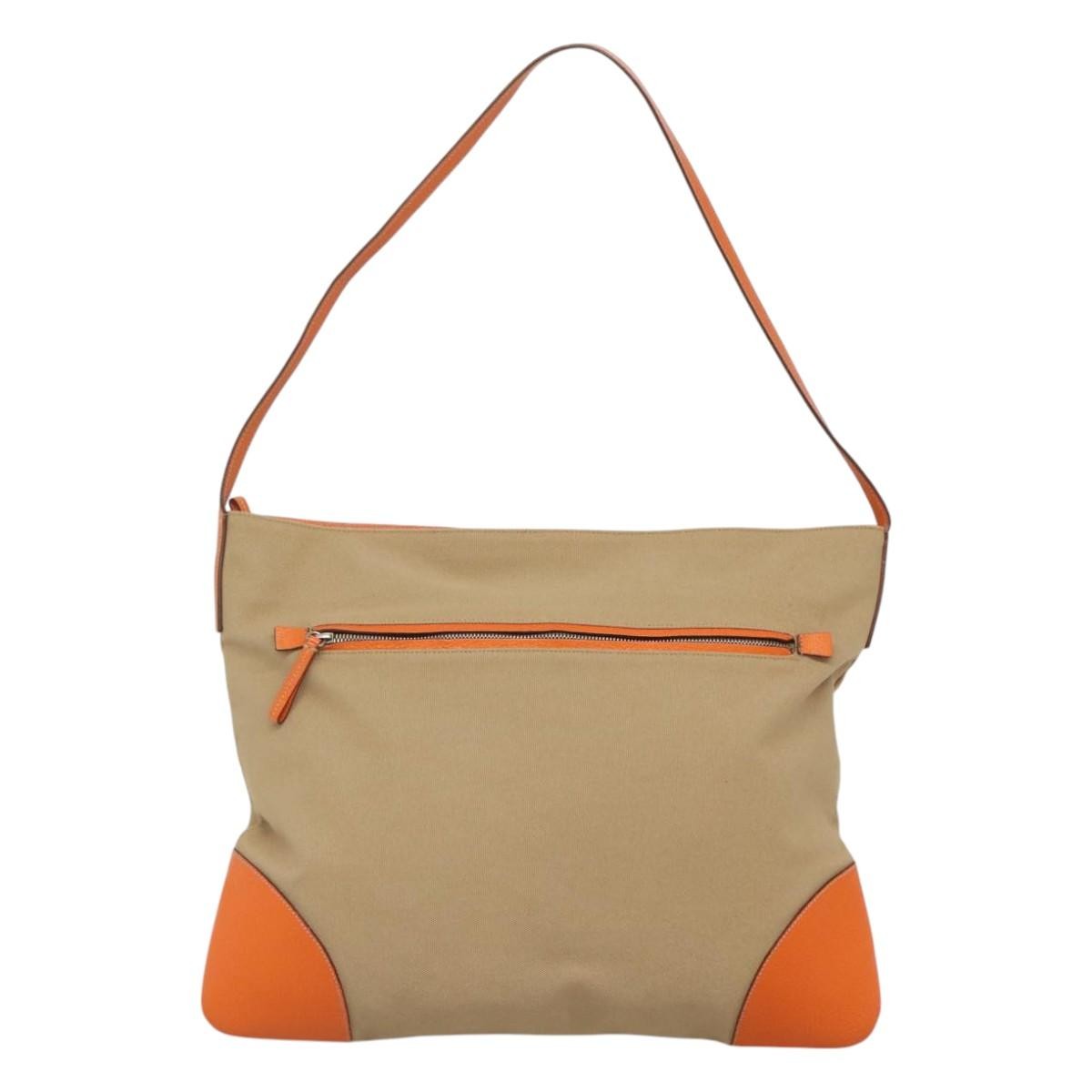 Prada Flat Tote Canvas, BEIGE, CANVAS, Tote bag