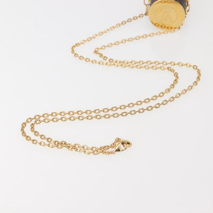 Louis Vuitton Lipstick Case on Chain Monogram Canvas, BROWN, CANVAS, Clutche & pouche