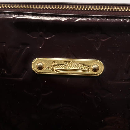 Louis Vuitton Bellevue Handbag Monogram Vernis, BURGUNDY, PATENT_LEATHER, Handbag