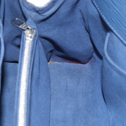 Louis Vuitton Marly Handbag Epi Leather, Blue, Leather, Handbag