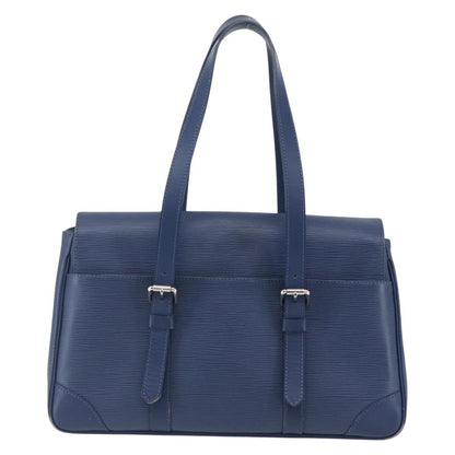 Louis Vuitton Segur Handbag Epi Leather, BLUE, LEATHER, Handbag