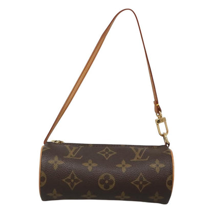 Louis Vuitton Papillon Pochette Monogram Canvas, BROWN, CANVAS, Handbag