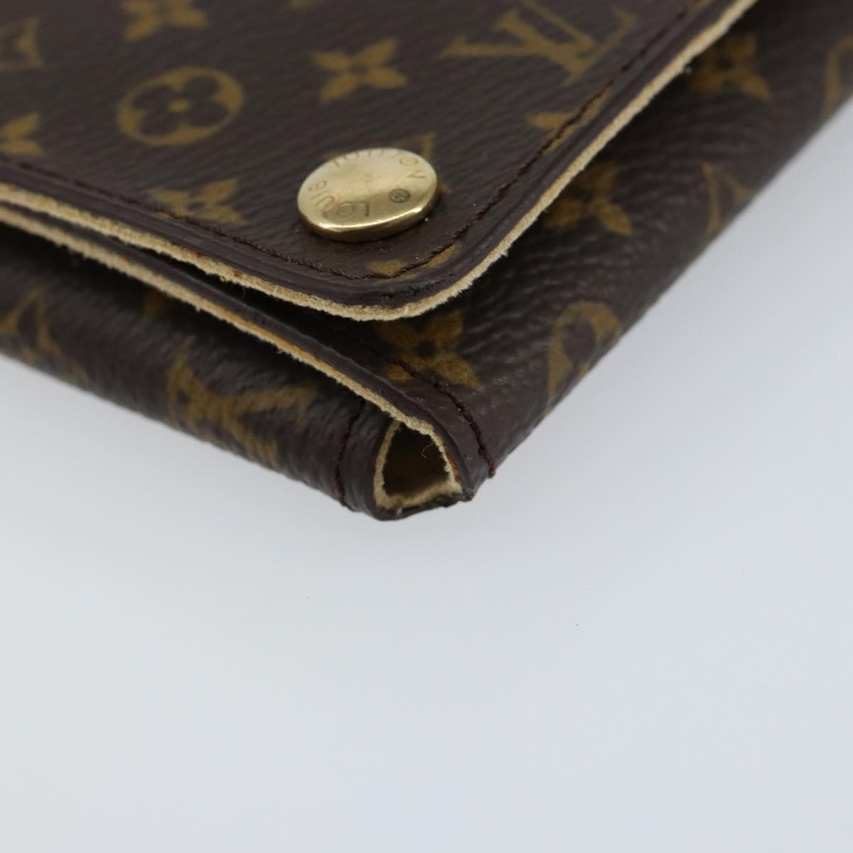 Louis Vuitton CASE JEWELRY BOX Canvas, BROWN, CANVAS, Wallets