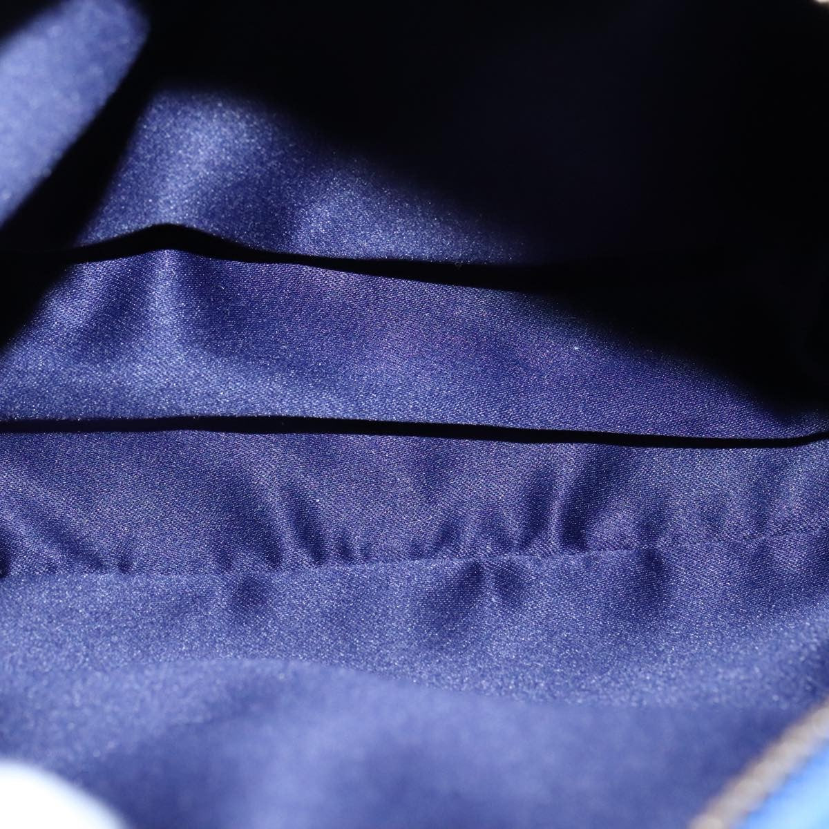 Salvatore Ferragamo Vala Shoulder Bag Leather, BLUE, LEATHER, Shoulder bag