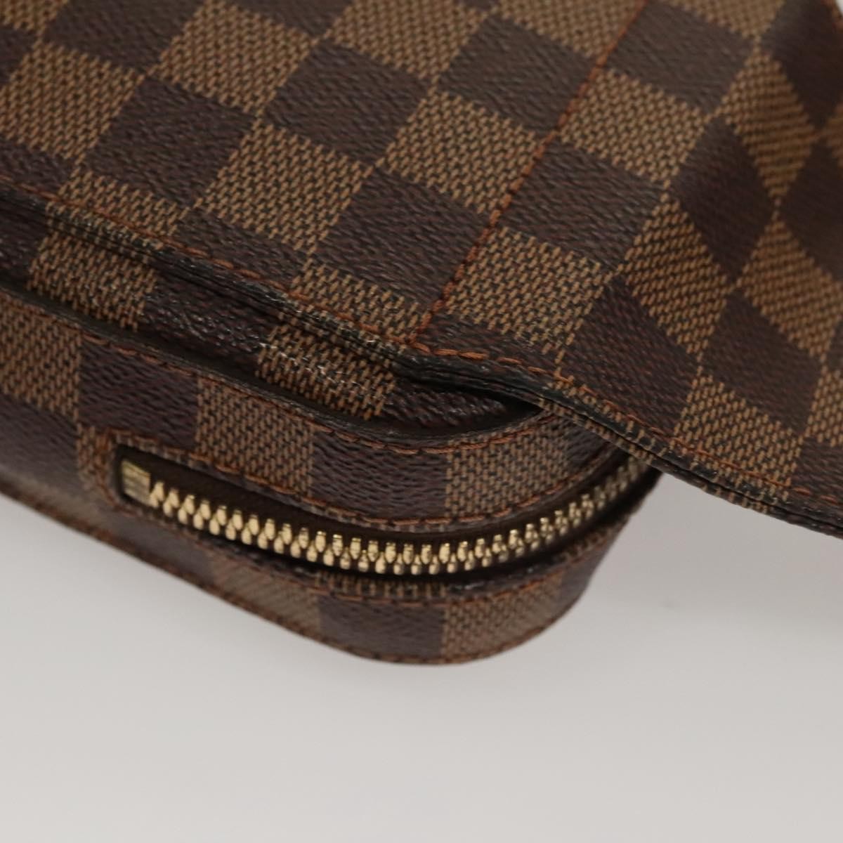 Louis Vuitton Geronimos Waist Bag Damier, BROWN, CANVAS, Travel bag