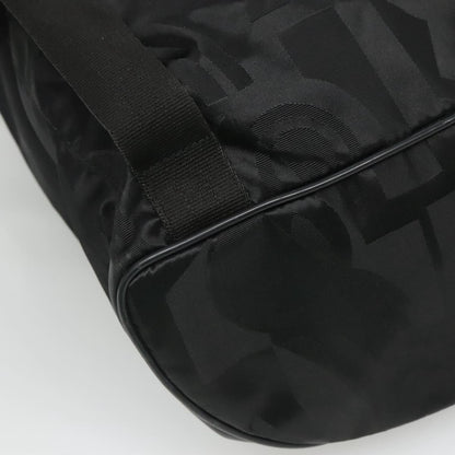 Salvatore Ferragamo Vintage Gancini Backpack Nylon, BLACK, NYLON, Backpack