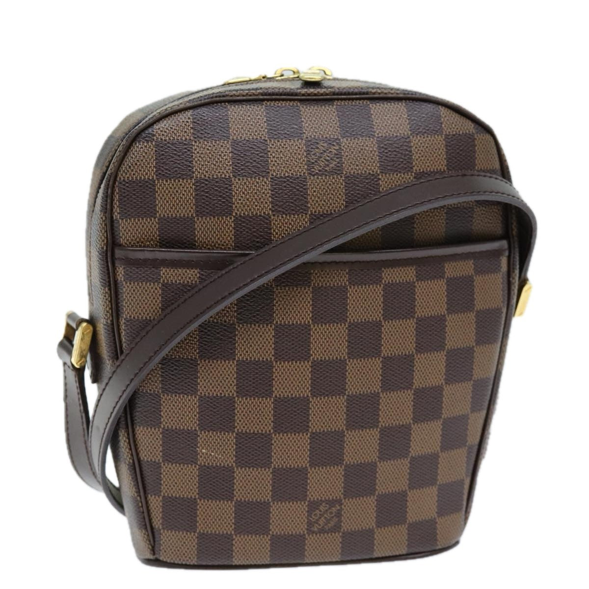 Louis Vuitton Ipanema Handbag Damier, BROWN, CANVAS, Shoulder bag