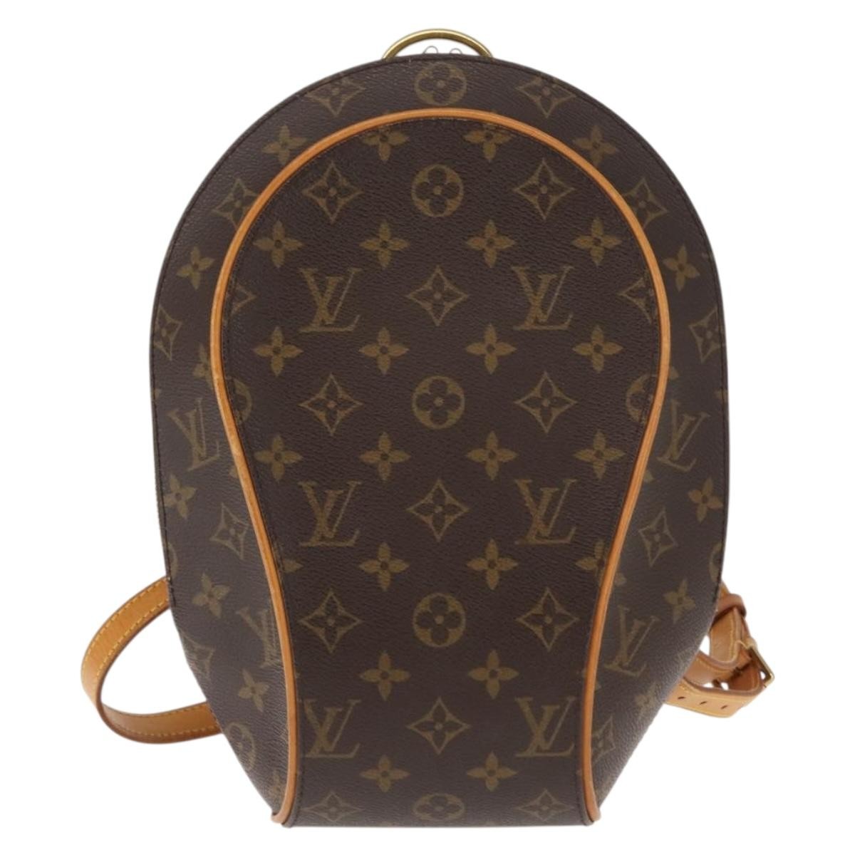Louis Vuitton Ellipse Backpack Monogram Canvas, BROWN, CANVAS, Backpack