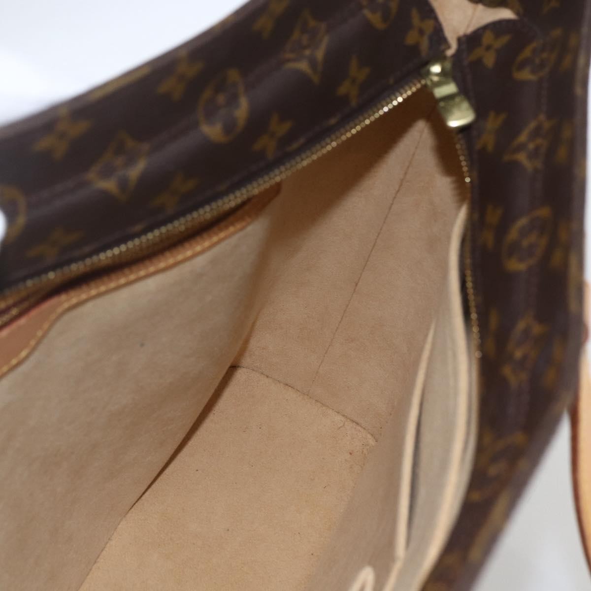 Louis Vuitton Luco Handbag Monogram Canvas, BROWN, CANVAS, Tote bag