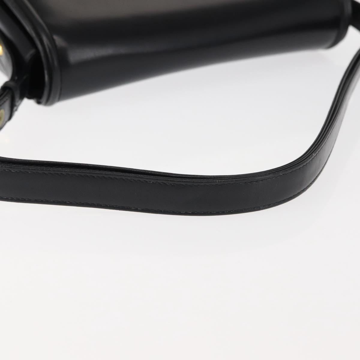 Gucci Vintage Shoulder Bag Leather, BLACK, LEATHER, Shoulder bag