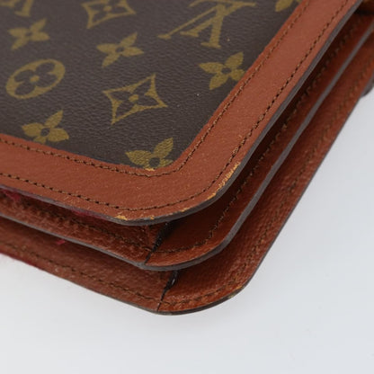 Louis Vuitton Vintage Dauphine Shoulder Bag Monogram Canvas, BROWN, CANVAS, Shoulder bag