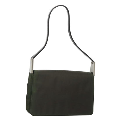 Prada Vintage Shoulder Bag Tessuto, KHAKI, NYLON, Shoulder bag