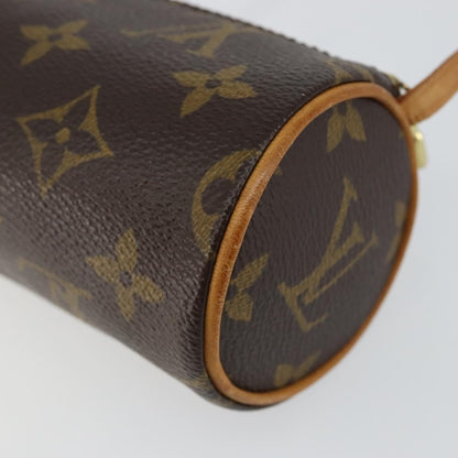 Louis Vuitton Papillon Pochette Monogram Canvas, BROWN, CANVAS, Clutche & pouche