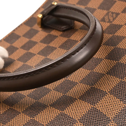 Louis Vuitton Triana Bag Damier, BROWN, CANVAS, Handbag