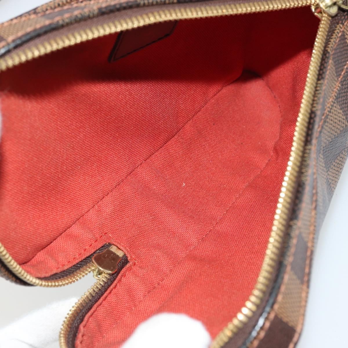 Louis Vuitton Geronimos Waist Bag Damier, Brown, Canvas, Shoulder Bag
