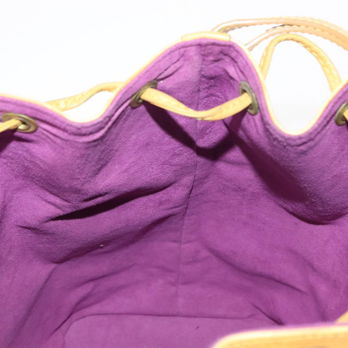 Louis Vuitton Noe Handbag Epi Leather, YELLOW, LEATHER, Shoulder bag