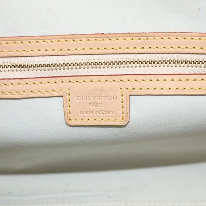 Louis Vuitton Marie Handbag Mini Lin, BLUE, CANVAS, Handbag