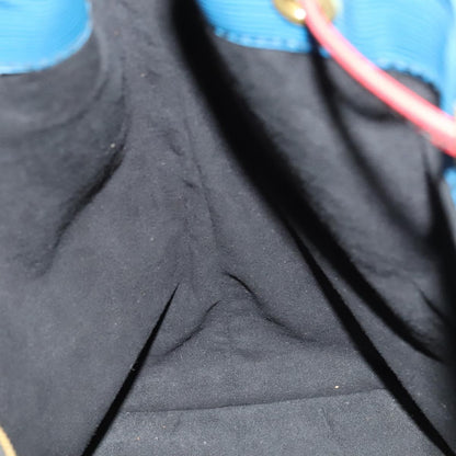 Louis Vuitton Tricolor Noe Handbag Epi Leather, BLUE, LEATHER, Handbag