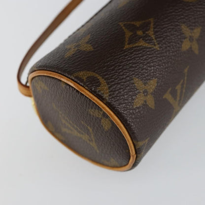 Louis Vuitton Papillon Pochette Monogram Canvas, BROWN, CANVAS, Handbag
