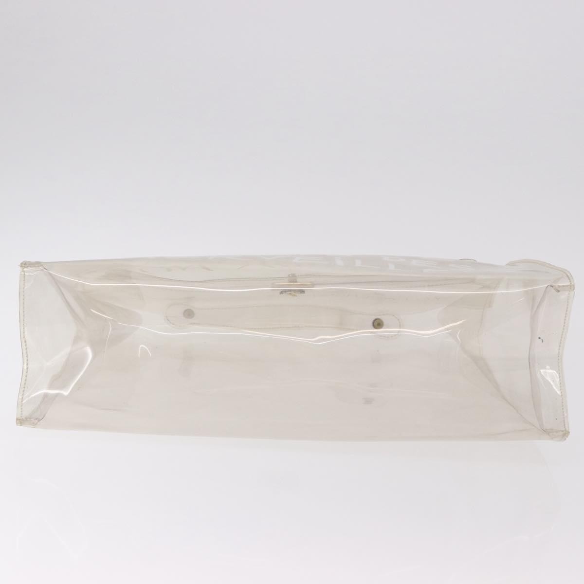 Hermes Kelly Handbag Vinyl, Clear, Plastic, Handbag