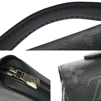 Louis Vuitton Zippy XL Monogram Eclipse Leather, BLACK, LEATHER, Wallets