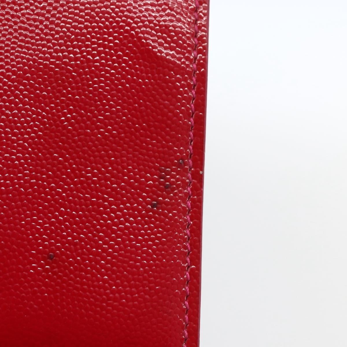 Saint Laurent Classic Monogram Crossbody Bag Grainy Leather, RED, LEATHER, Clutche & pouche