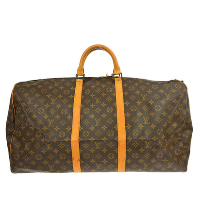 Louis Vuitton Keepall Bag Monogram Canvas, Brown, Canvas, Travel Bag