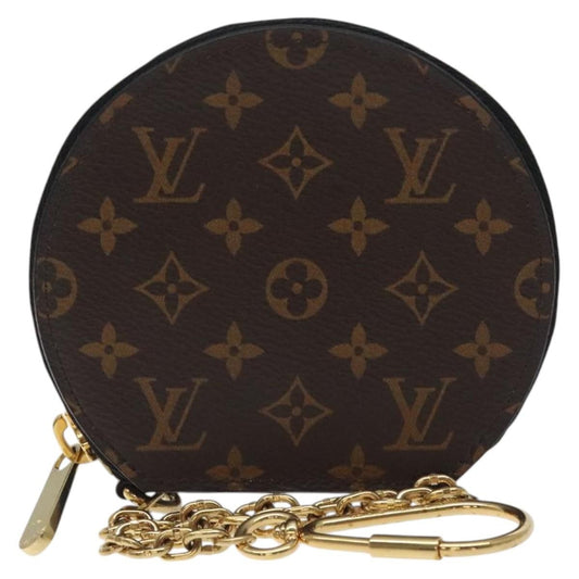 Louis Vuitton Boite Chapeau Coin Purse Monogram Canvas, Brown, Canvas, Wallet