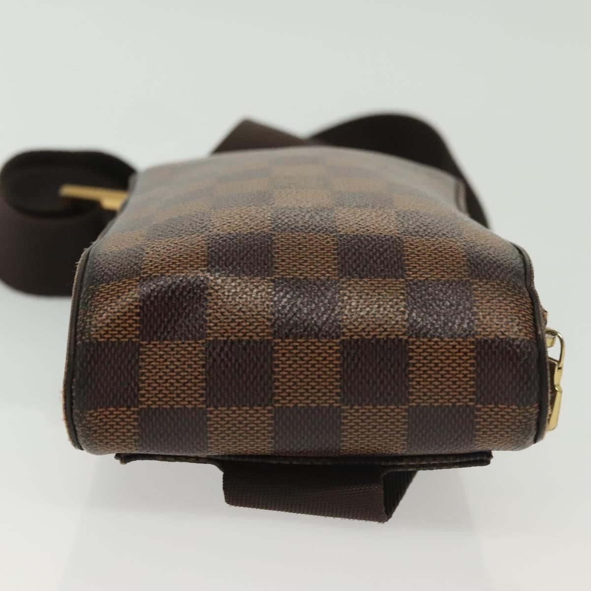 Louis Vuitton Geronimos Waist Bag Damier, BROWN, CANVAS, Shoulder bag