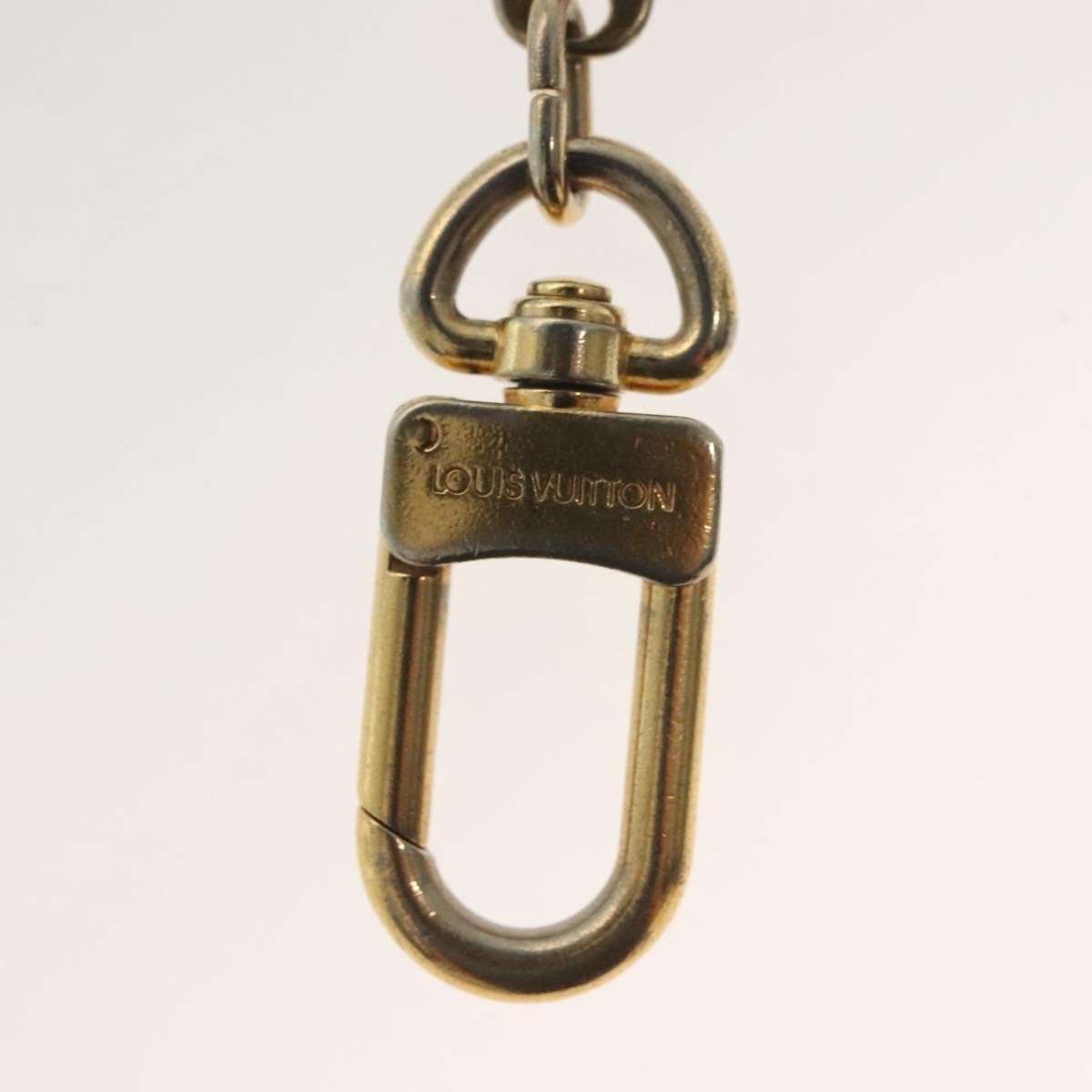 Louis Vuitton Bolt Pochette Extender Keychain Metal, GOLD, METAL, Charms and Keychains