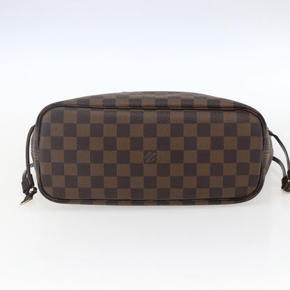 Louis Vuitton Neverfull Tote Damier, BROWN, CANVAS, Tote bag