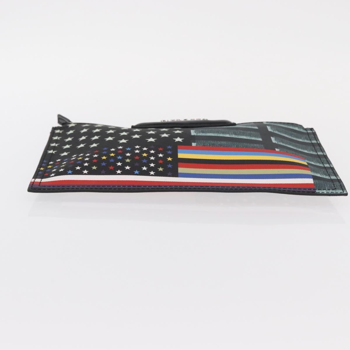 Givenchy Zipped Pouch Printed Leather, MULTICOLOUR, LEATHER, Clutche & pouche