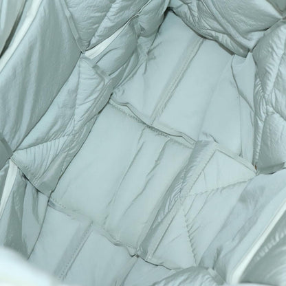 Bottega Veneta Squash Tote Padded Maxi Intrecciato Leather, WHITE, LEATHER, Tote bag