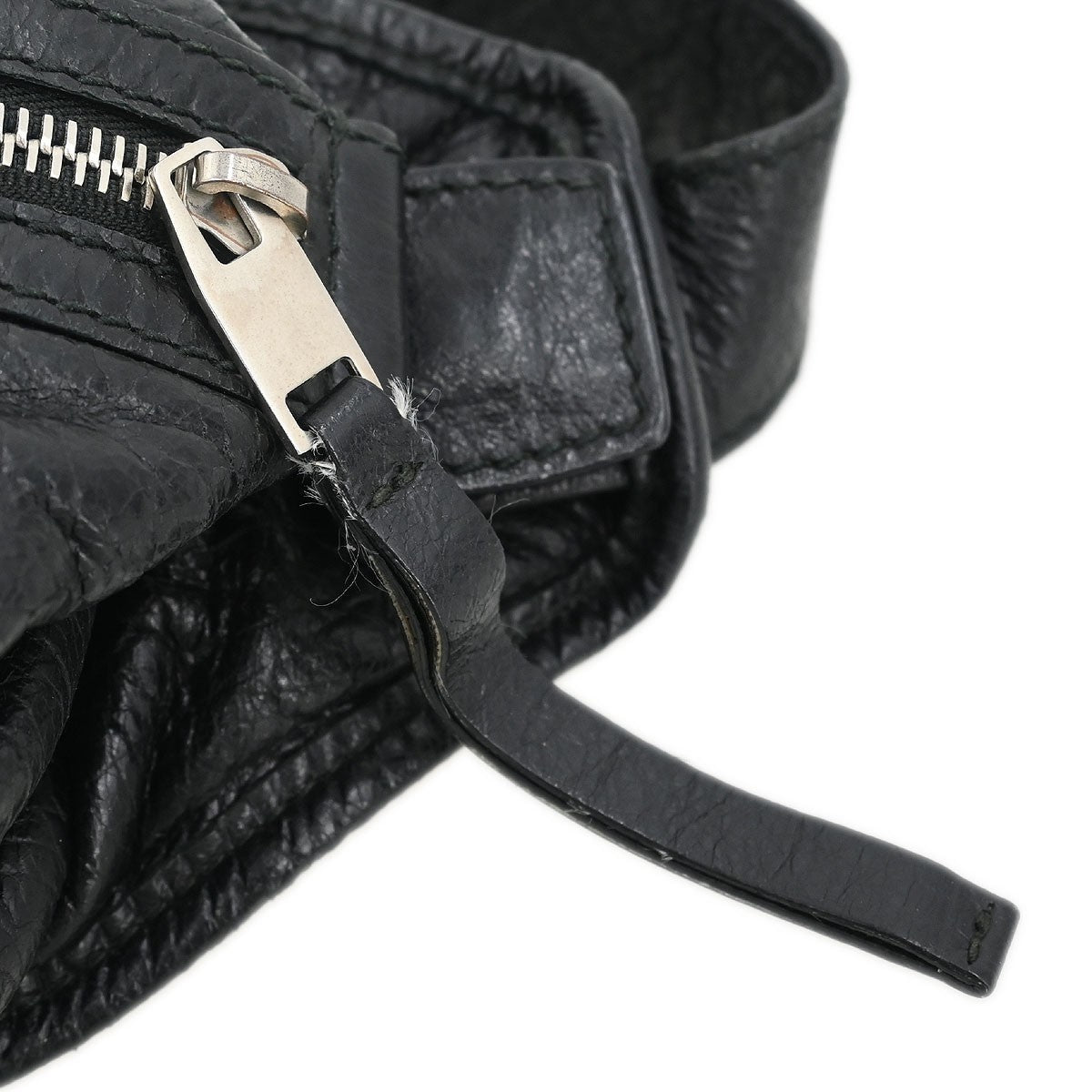 Balenciaga Neo Lift Classic Studs Waist Bag Leather, BLACK, LEATHER, Clutche & pouche