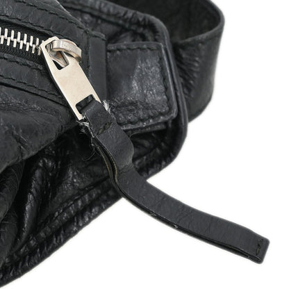 Balenciaga Neo Lift Classic Studs Waist Bag Leather, BLACK, LEATHER, Clutche & pouche