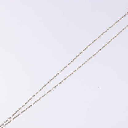 Tiffany & Co. Elsa Peretti Open Heart Pendant Necklace Sterling Silver, SILVER, SILVER, Necklace