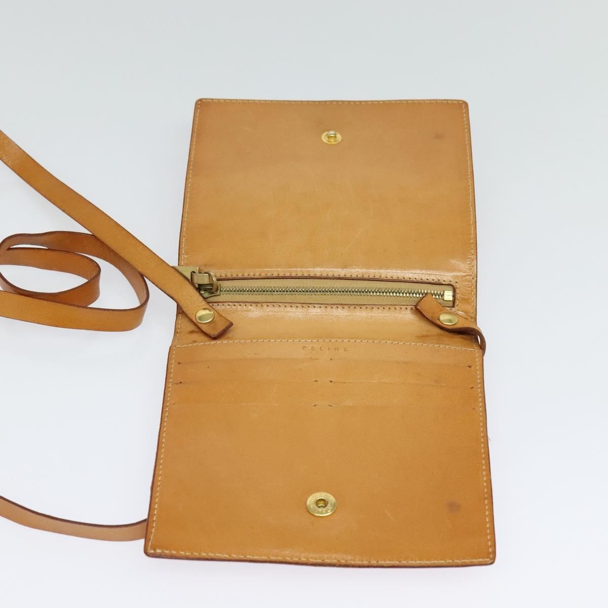 Celine Vintage Macadam Shoulder Bag C Macadam canvas, BROWN, CANVAS, Shoulder bag