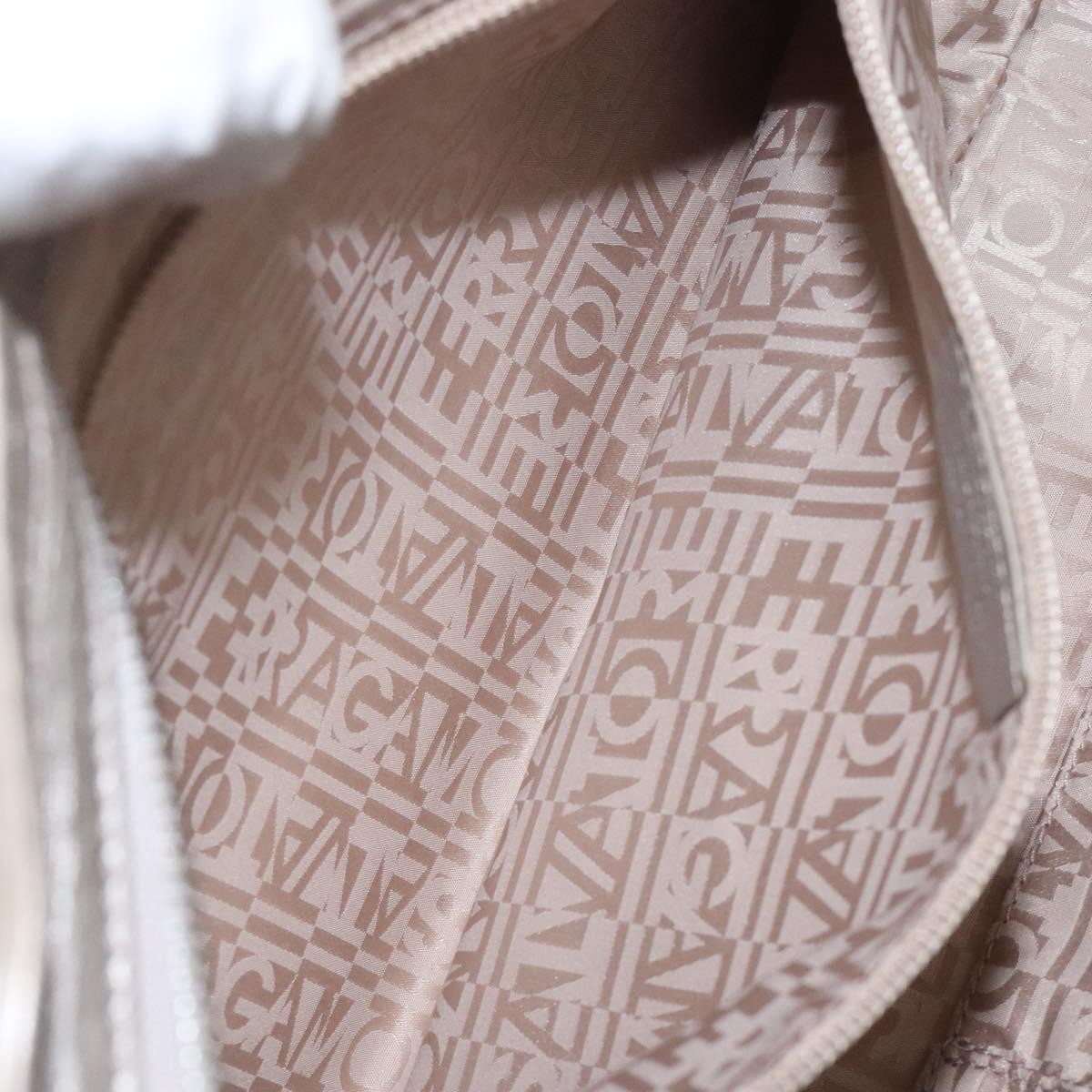 Salvatore Ferragamo Marisa Satchel Leather, SILVER, LEATHER, Shoulder bag