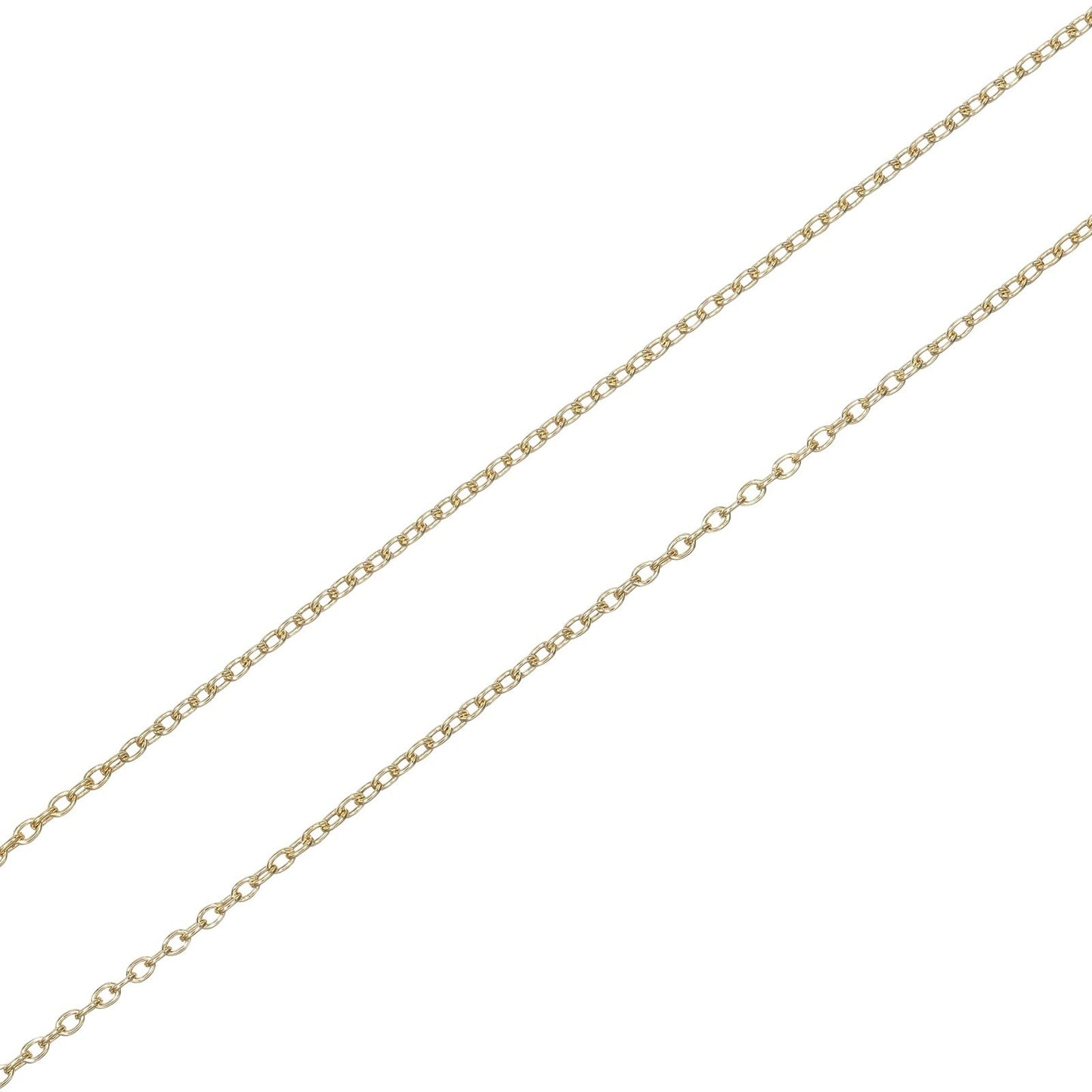 Tiffany & Co. Open Teardrop Pendant Necklace 18K Yellow Gold, GOLD, YELLOW_GOLD, Necklace