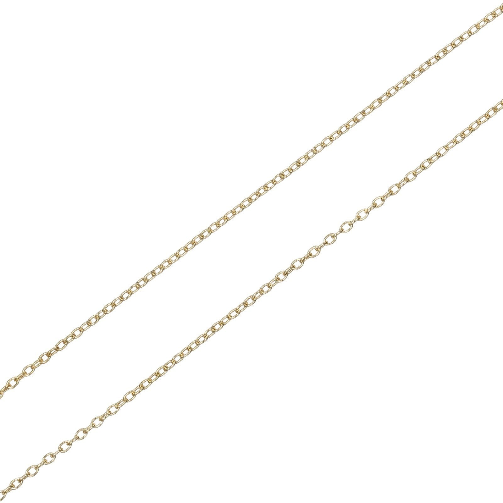 Tiffany & Co. Open Teardrop Pendant Necklace 18K Yellow Gold, GOLD, YELLOW_GOLD, Necklace