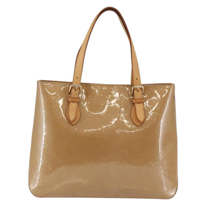 Louis Vuitton Brentwood Handbag Monogram Vernis, BROWN, PATENT_LEATHER, Handbag