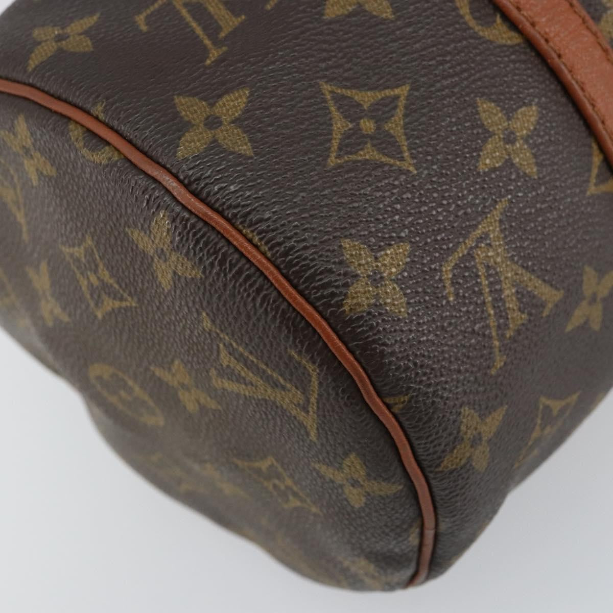 Louis Vuitton Papillon Handbag Monogram Canvas, BROWN, CANVAS, Handbag